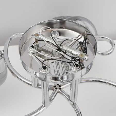 Steel Stewsvelight Lilia 3x40W E27, chrome 60x60x24 cm-5