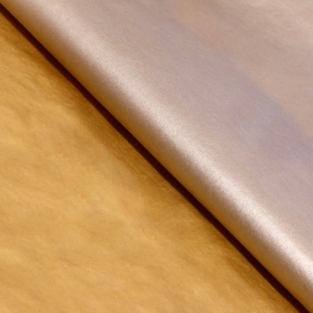 Floristic parchment "gray-gold", 0.6 x 10 m, 45 g/m2-2