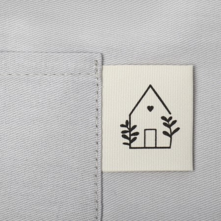 Apron Ethel Home 60x70 cm, central-gray, 100% hl, sarzha 190 g/m2-6