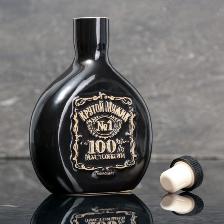 Capherine - Ceramic Snam "Jack", 175 ml, black color-3