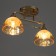 Akvil chandelier 2he27 40W gold 45x15x22 cm Bayerlux