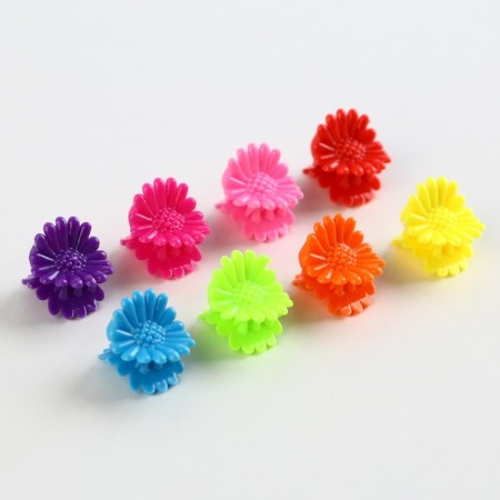 Hair crab, mini, set “for the dearest”, 100 pcs., Krasbik size 1.5 x 1.5 cm-3
