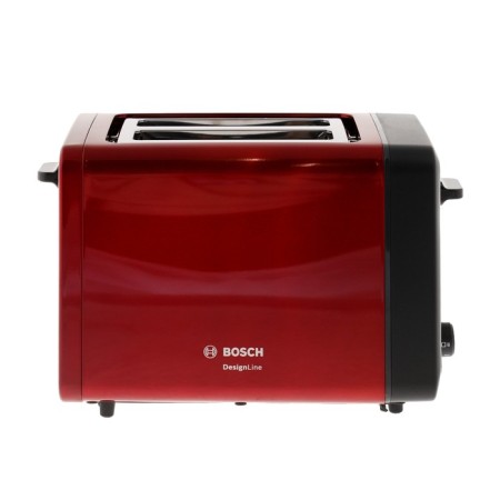 Toster Bosch TAT4P424, 970 W, 6 frying modes, 2 toasts, red-black-2