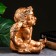 Figure "Angel Karapus sitting" bronze 19x22x24cm