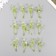 Artificial plant for creativity "Brunia" set of 12 pcs 7 cm