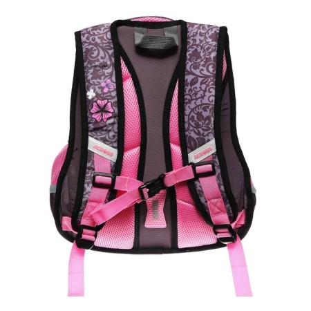 School backpack 40 x 33 x 15 cm, ergonomic back, Across 548, pink ACR23-548-1-5
