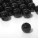 Beads No. 12 "Pearls", 46-50 g, black color
