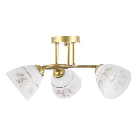Elor chandelier 3he27 40W gold 58x26 cm-3