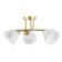 Elor chandelier 3he27 40W gold 58x26 cm