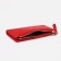 Women's wallet on magnets, red color