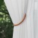 Picking for curtains “Pearl beads”, D = 1.5 cm, 30 cm, brown color