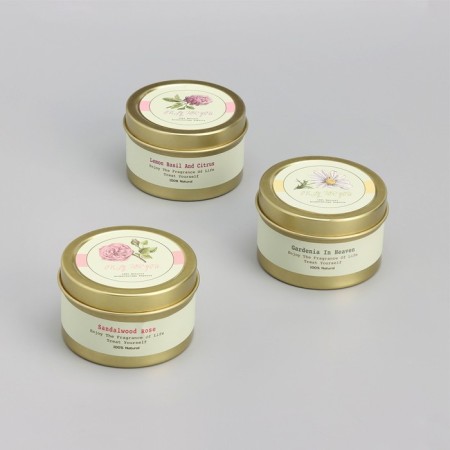 A set of aromatic candles "Aromatic Candle Deluxe", English pear and freesia, 3 pcs-7