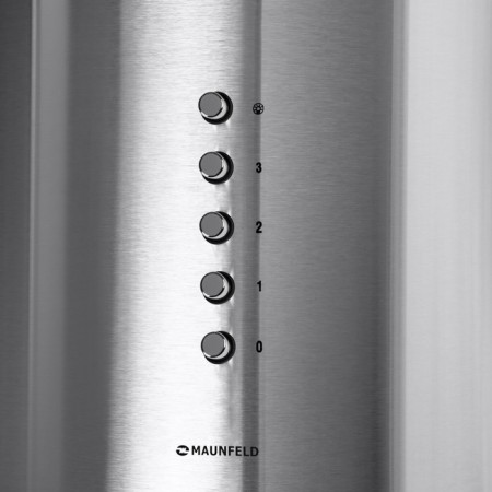 Exposure Maunfeld Lee Side C 39, designer, 1000 m3/h, 3 speeds, 38 cm, silver-8