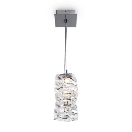 Suspended lamp Maytoni Mod124PL-L3CH3K, 1XLED, 3W, 12x12x89 cm, 200lm, chromium color