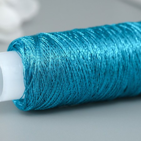 Lurex thread for creativity 200 ± 5 m, turquoise-2