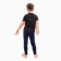 Calsons for a boy (thermo), dark blue color, height 104 cm (30)