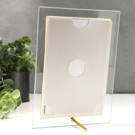 Photo frame Glass "GT 124/G" 10x15 cm, vertical, white-3