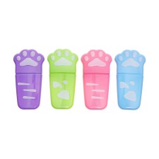 A set of markers of textbooks 4 colors, Mini's paws, in a plastic envelope