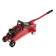 Hydraulic jack sparta, 2 tons, rolling, in the case, rise by 140–285 mm