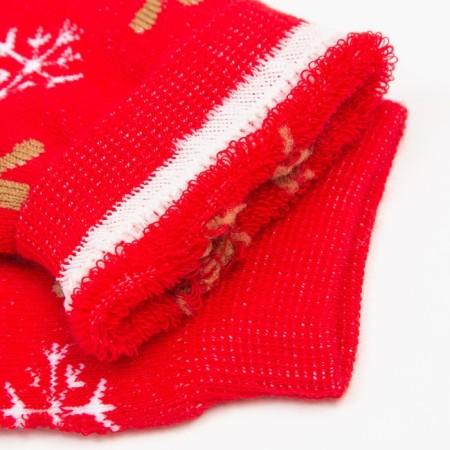 Women's socks, red color, size 23-3