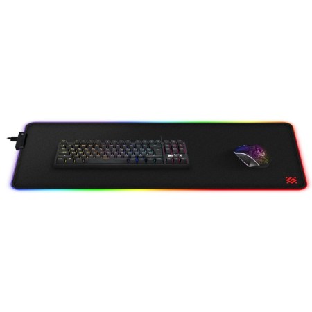 Defender Black XXL Light, Game, Game, 780x300x4 mm, backlight, black-4