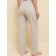 Female trousers, size 48, light gray color