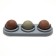 A toy for cats from cat mint "rotating balls" based on, 14 x 6 cm, gray
