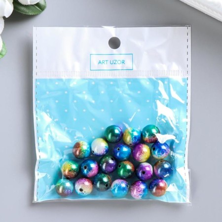 Beads for creativity plastic "Chameleon" set of 20 g 1.2x1.2 cm-4