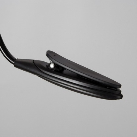 Reading lamp on the clothespin "gloss, black" 1LED 25x2x3.5 Risalux-5