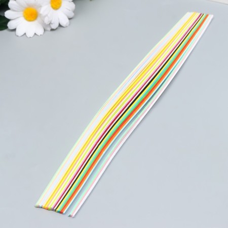 Quilling paper (twisting) 25 colors, 80g, 250l, 3mm x 300mm-1