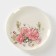 Porcelain plate "Pink flower", D = 27 cm