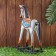 Souvenir tree "Horse rocking" 40x13x43 cm