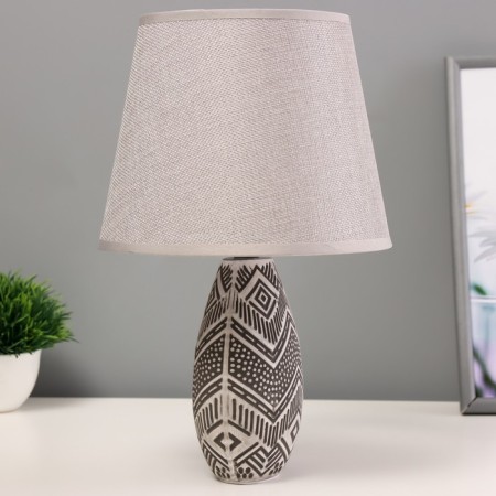 Savva table lamp E14 40W gray 20x20x32cm-2