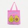 Baby bag without fastening, pink color