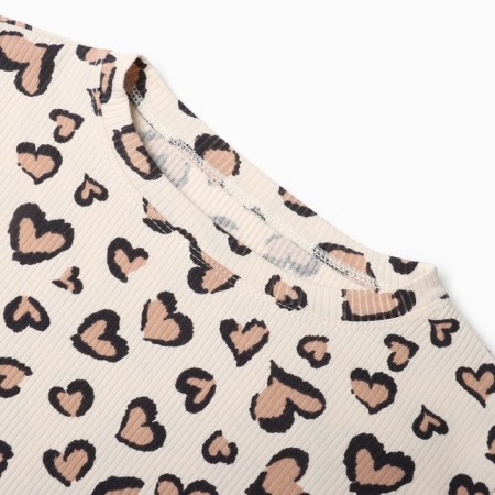 Female pajamas (longshit and shorts) KAFTAN LEO Love Size 48-50-8