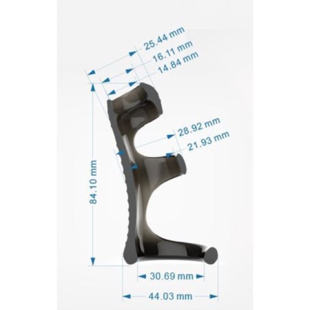 Nozzle on the penis of the oki-hoods soft stimulation, with an erective ring, black-5