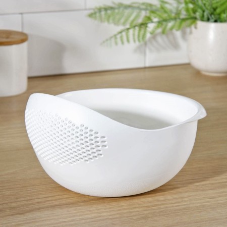 A colander of the Rainbow kitchen, 22 × 16.5 × 12 cm, Mix color