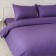 IDEASON 1.5SP set Violet (under 145x215cm, naval 50x70cm 2pcs) Poplin 130g/m, HL100%