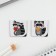 Gift set: notebook and magnetic bookmarks 2 pcs. "Be like a raccoon"
