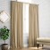 KIM curtain set, size 200 x 270 cm - 2 pcs, beige
