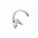 FAUZT FZS-863-131 kitchen mixer, single-leaf, pour 190 mm, chrome