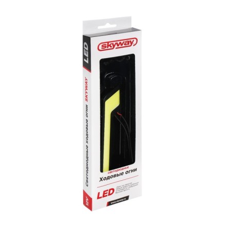 SkyWay day running lights, 12 V, 16 cm, COB, set 2 pcs-4