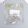 Decor Metal for creativity "Fish" silver 7815 2.4x0.6 cm