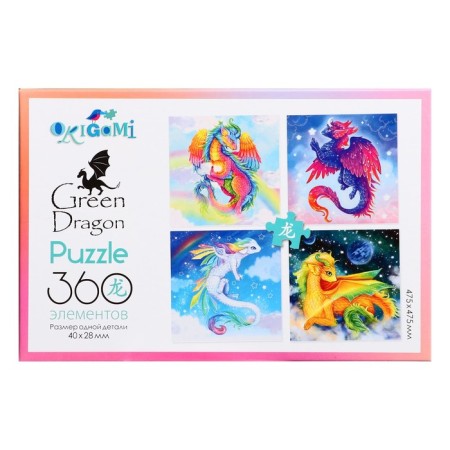 Puzzle "White Dragon", 360 elements-2