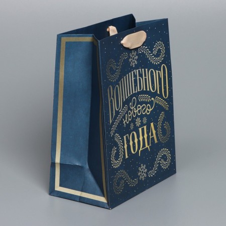 Craft vertical "Magic" package, MS 18 x 23 x 10 cm, New Year-1