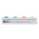 Finger paints, set 4 colors x 30 ml, "color alphabet", fluorescent
