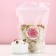 Bath salt with rose and calendula petals, 400 g, rose and calendula, pure happiness