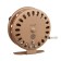 Inertial coil, metal, diameter 7.5 cm, the color is light brown, HF75