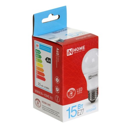 LED lamp In Home LED-A60-VC, E27, 15 W, 230 V, 6500 K, 1430 lm-6