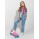 Топ для девочки с сеткой Best, рост 128 см, цвет розовый